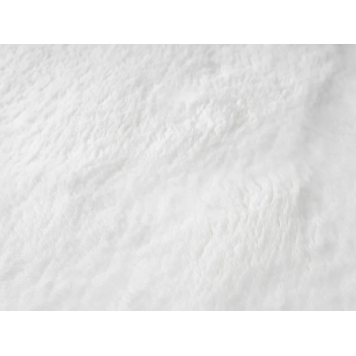 United Weavers Lavish Solid White 150 25199 912 7ft. 10in. x 10ft. 6in. Rect. Rug