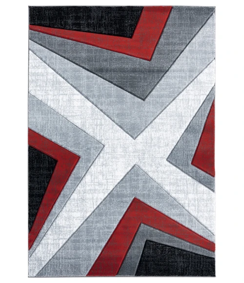 United Weavers Bristol Red 2050-10030 2 ft. 7 in. X 7 ft. 4 in. Rectangle Rug