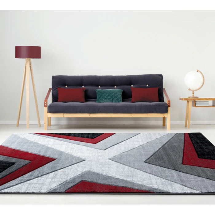 United Weavers Bristol Red 2050-10030 7 ft. 10 in. Round Round Rug