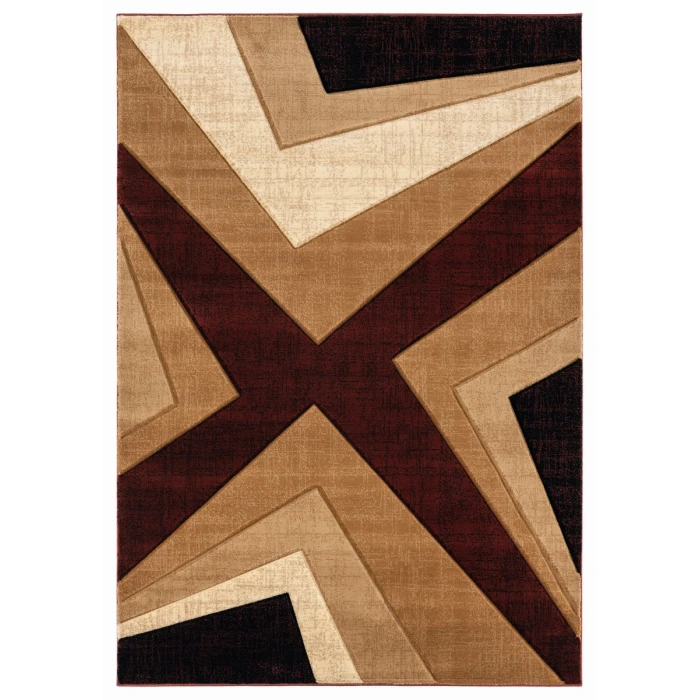 United Weavers Bristol Burgundy 2050-10034 1 ft. 10 in. X 2 ft. 8 in. Rectangle Rug
