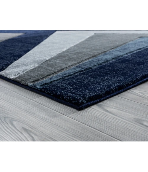 United Weavers Bristol Navy 2050-10064 2 ft. 7 in. X 4 ft. 2 in. Rectangle Rug