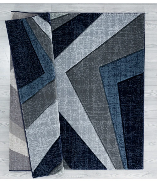 United Weavers Bristol Navy 2050-10064 2 ft. 7 in. X 4 ft. 2 in. Rectangle Rug