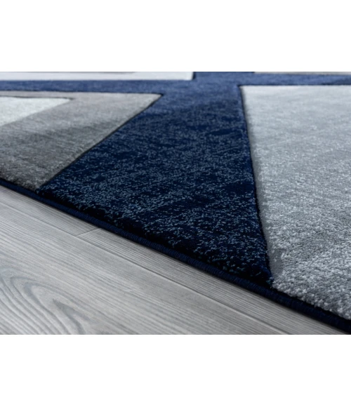 United Weavers Bristol Navy 2050-10064 2 ft. 7 in. X 4 ft. 2 in. Rectangle Rug