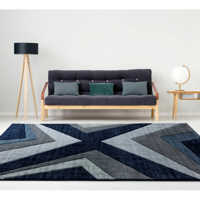 United Weavers Bristol Navy 2050-10064 7 ft. 10 in. Round Round Rug