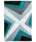 United Weavers Bristol Turquoise 2050-10069 2 ft. 7 in. X 4 ft. 2 in. Rectangle Rug