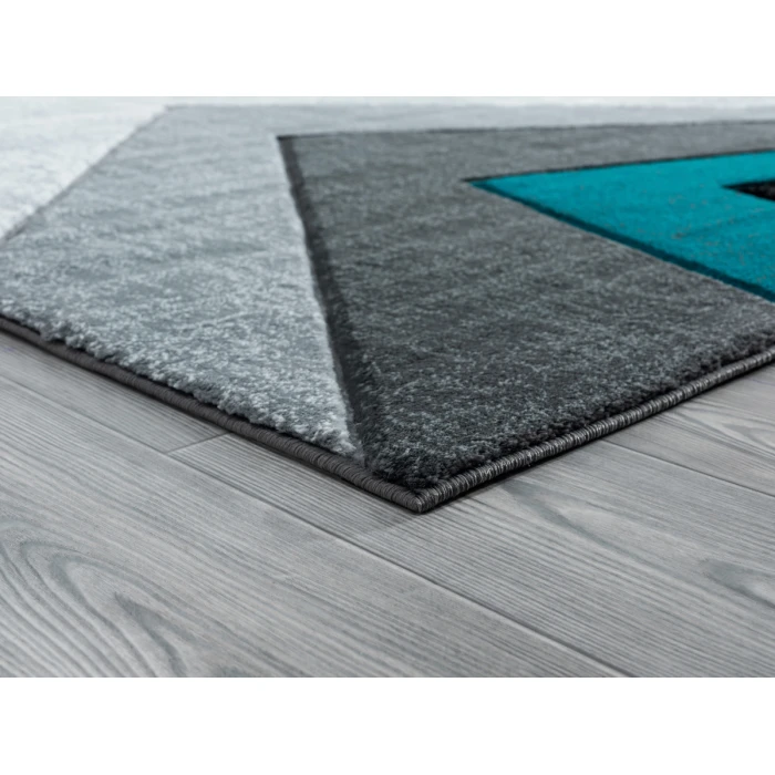 United Weavers Bristol Turquoise 2050-10069 7 ft. 10 in. Round Round Rug
