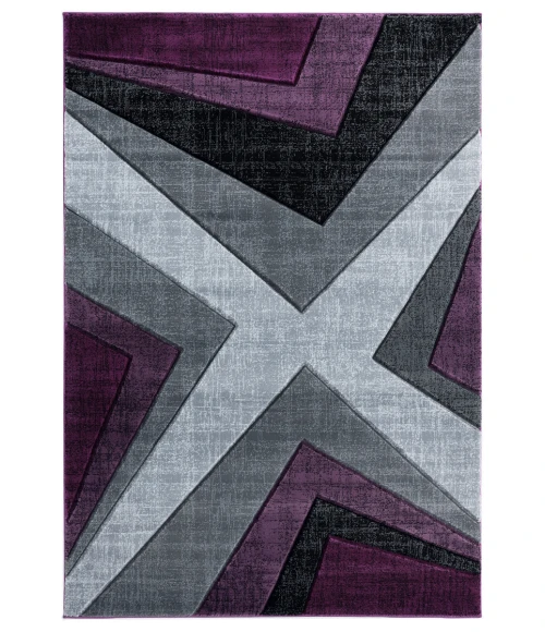 United Weavers Bristol Plum 2050-10082 5 ft. 3 in. X 7 ft. 6 in. Rectangle Rug