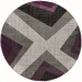 United Weavers Bristol Plum 2050-10082 7 ft. 10 in. Round Round Rug