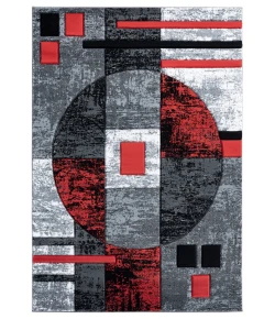 United Weavers Bristol Red 2050-10130 2 ft. 7 in. X 4 ft. 2 in. Rectangle Rug