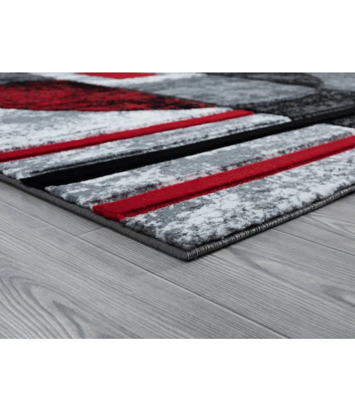 United Weavers Bristol Red 2050-10130 2 ft. 7 in. X 4 ft. 2 in. Rectangle Rug