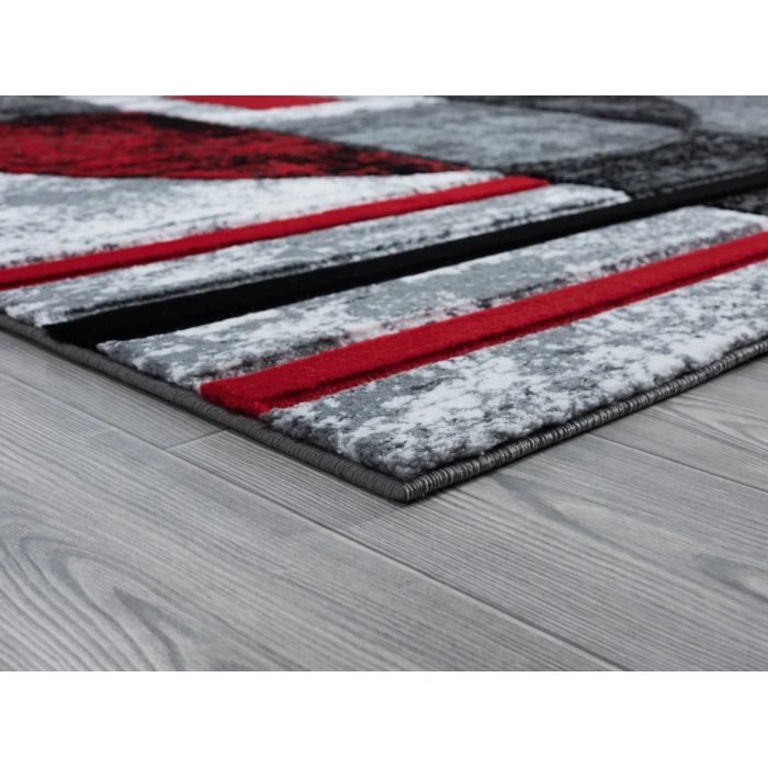 United Weavers Bristol Red 2050-10130 7 ft. 10 in. X 10 ft. 6 in. Rectangle Rug