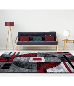 United Weavers Bristol Red 2050-10130 2 ft. 7 in. X 4 ft. 2 in. Rectangle Rug
