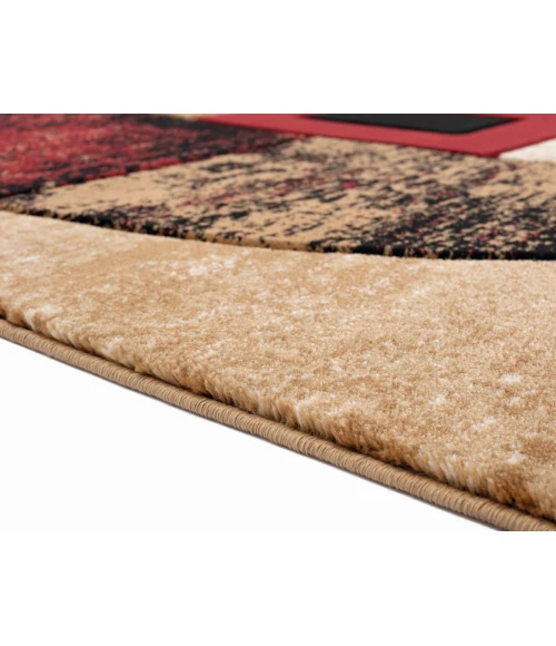 United Weavers Bristol Burgundy 2050-10134 2 ft. 7 in. X 4 ft. 2 in. Rectangle Rug