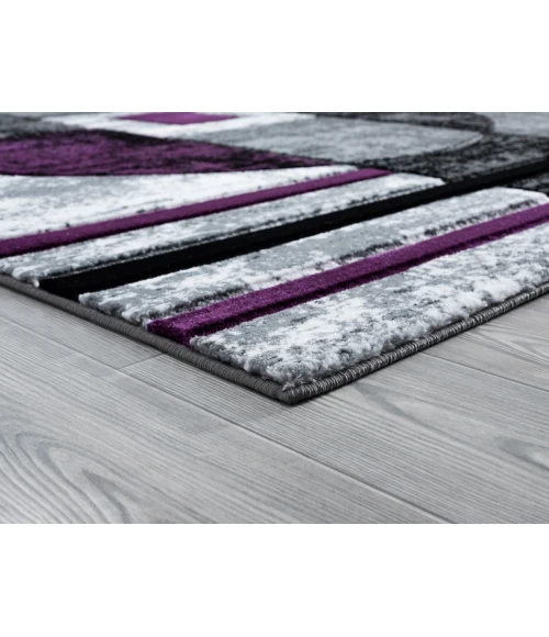 United Weavers Bristol Plum 2050-10182 7 ft. 10 in. Round Round Rug