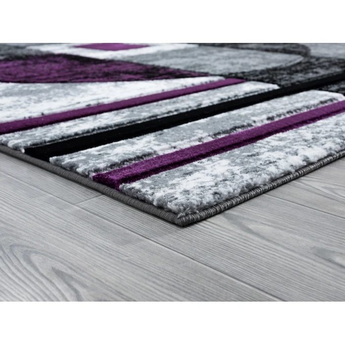 United Weavers Bristol Plum 2050-10182 5 ft. 3 in. X 7 ft. 6 in. Rectangle Rug