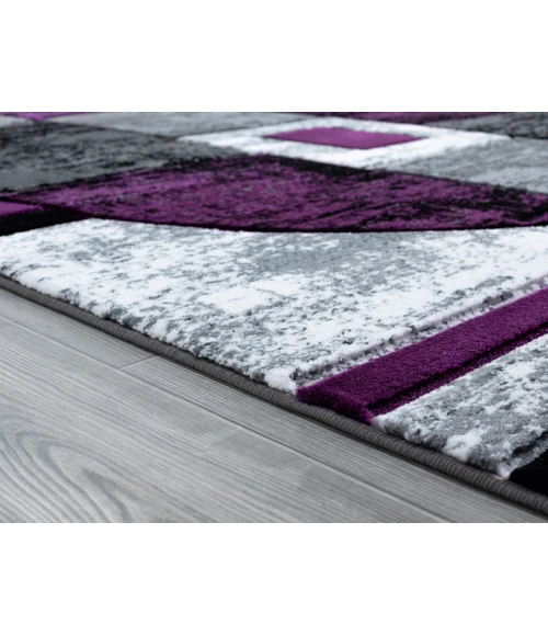 United Weavers Bristol Plum 2050-10182 7 ft. 10 in. Round Round Rug