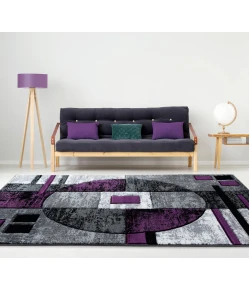 United Weavers Bristol Plum 2050-10182 2 ft. 7 in. X 4 ft. 2 in. Rectangle Rug