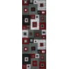 United Weavers Bristol Red 2050-10230 2 ft. 7 in. X 7 ft. 4 in. Rectangle Rug