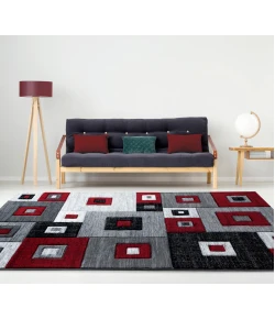 United Weavers Bristol Red 2050-10230 2 ft. 7 in. X 7 ft. 4 in. Rectangle Rug