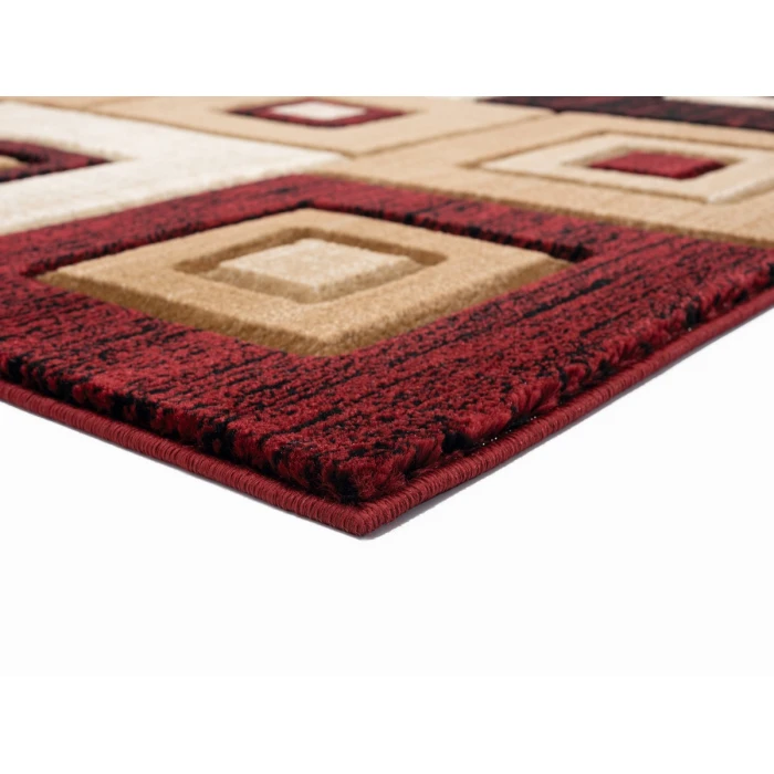 United Weavers Bristol Burgundy 2050-10234 2 ft. 7 in. X 7 ft. 4 in. Rectangle Rug
