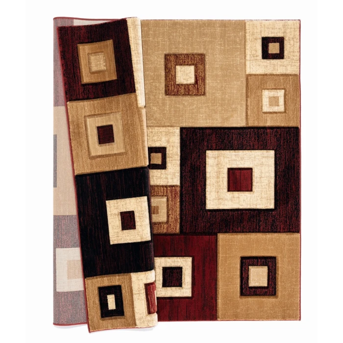 United Weavers Bristol Burgundy 2050-10234 2 ft. 7 in. X 7 ft. 4 in. Rectangle Rug