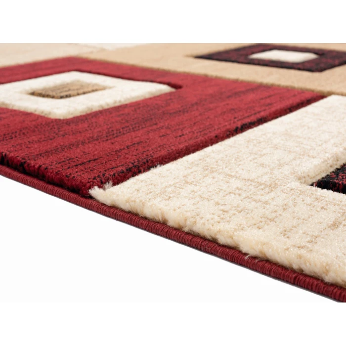 United Weavers Bristol Burgundy 2050-10234 2 ft. 7 in. X 7 ft. 4 in. Rectangle Rug