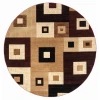 United Weavers Bristol Burgundy 2050-10234 7 ft. 10 in. Round Round Rug
