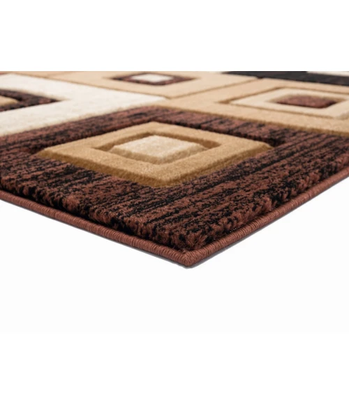 United Weavers Bristol Brown 2050-10250 5 ft. 3 in. X 7 ft. 6 in. Rectangle Rug