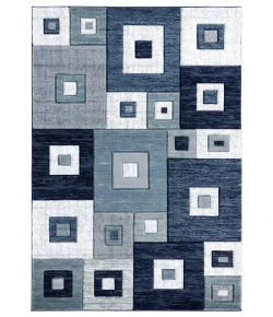 United Weavers Bristol Navy 2050-10264 2 ft. 7 in. X 7 ft. 4 in. Rectangle Rug