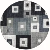 United Weavers Bristol Navy 2050-10264 7 ft. 10 in. Round Round Rug