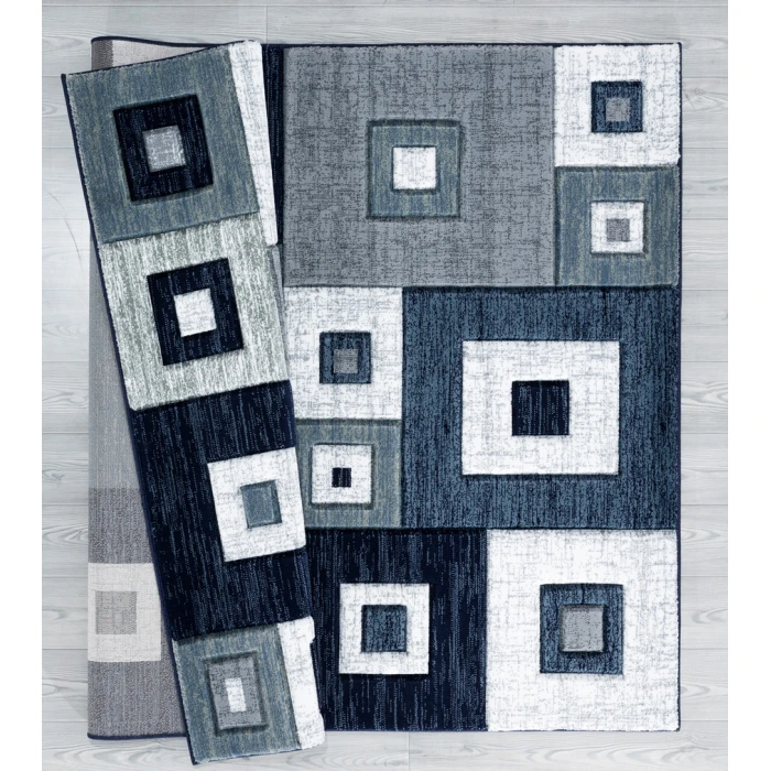 United Weavers Bristol Navy 2050-10264 7 ft. 10 in. Round Round Rug