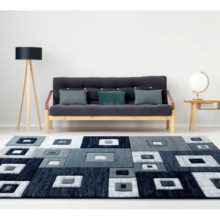 United Weavers Bristol Navy 2050-10264 7 ft. 10 in. Round Round Rug