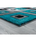 United Weavers Bristol Turquoise 2050-10269 1 ft. 10 in. X 2 ft. 8 in. Rectangle Rug