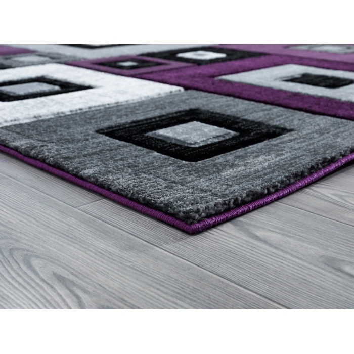 United Weavers Bristol Plum 2050-10282 7 ft. 10 in. X 10 ft. 6 in. Rectangle Rug