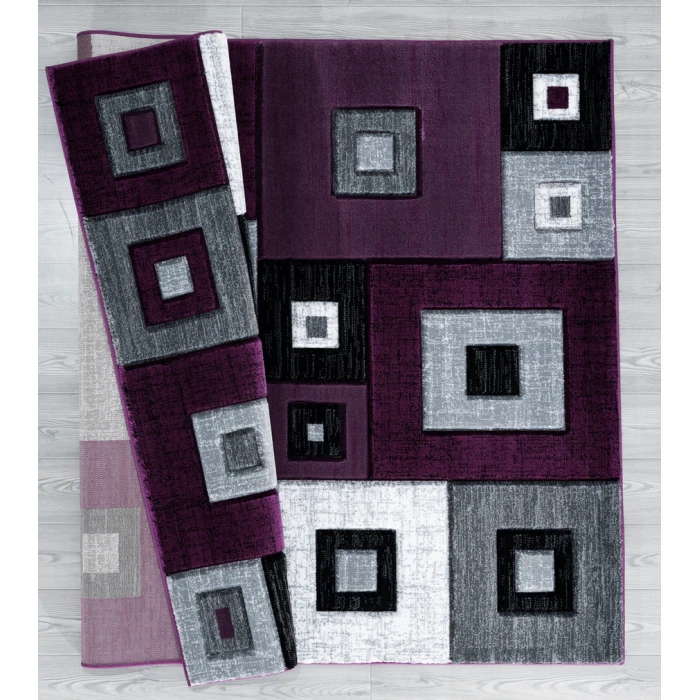 United Weavers Bristol Plum 2050-10282 7 ft. 10 in. X 10 ft. 6 in. Rectangle Rug