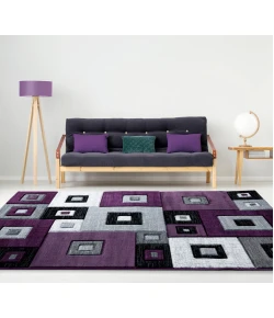 United Weavers Bristol Plum 2050-10282 2 ft. 7 in. X 4 ft. 2 in. Rectangle Rug