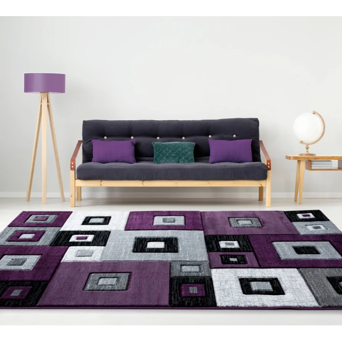 United Weavers Bristol Plum 2050-10282 7 ft. 10 in. X 10 ft. 6 in. Rectangle Rug