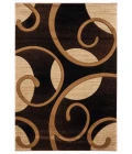 United Weavers Bristol Brown 2050-10350 5 ft. 3 in. X 7 ft. 6 in. Rectangle Rug