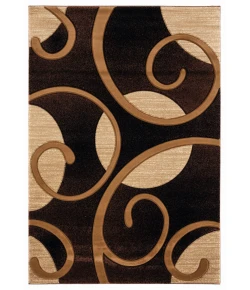 United Weavers Bristol Brown 2050-10350 2 ft. 7 in. X 7 ft. 4 in. Rectangle Rug