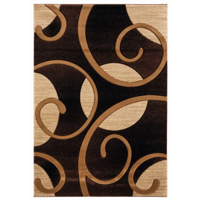 United Weavers Bristol Brown 2050-10350 2 ft. 7 in. X 4 ft. 2 in. Rectangle Rug