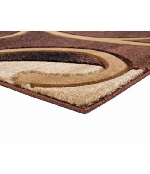 United Weavers Bristol Brown 2050-10350 7 ft. 10 in. Round Round Rug
