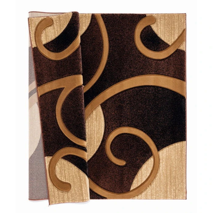United Weavers Bristol Brown 2050-10350 2 ft. 7 in. X 4 ft. 2 in. Rectangle Rug