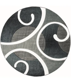 United Weavers Bristol Navy 2050-10364 7 ft. 10 in. Round Round Rug