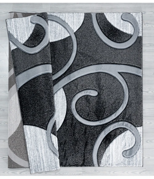 United Weavers Bristol Grey 2050-10372 1 ft. 10 in. X 2 ft. 8 in. Rectangle Rug