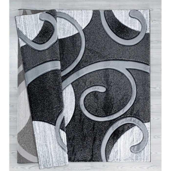 United Weavers Bristol Grey 2050-10372 7 ft. 10 in. X 10 ft. 6 in. Rectangle Rug