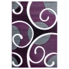 United Weavers Bristol Plum 2050-10382 2 ft. 7 in. X 7 ft. 4 in. Rectangle Rug