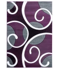 United Weavers Bristol Plum 2050-10382 2 ft. 7 in. X 7 ft. 4 in. Rectangle Rug