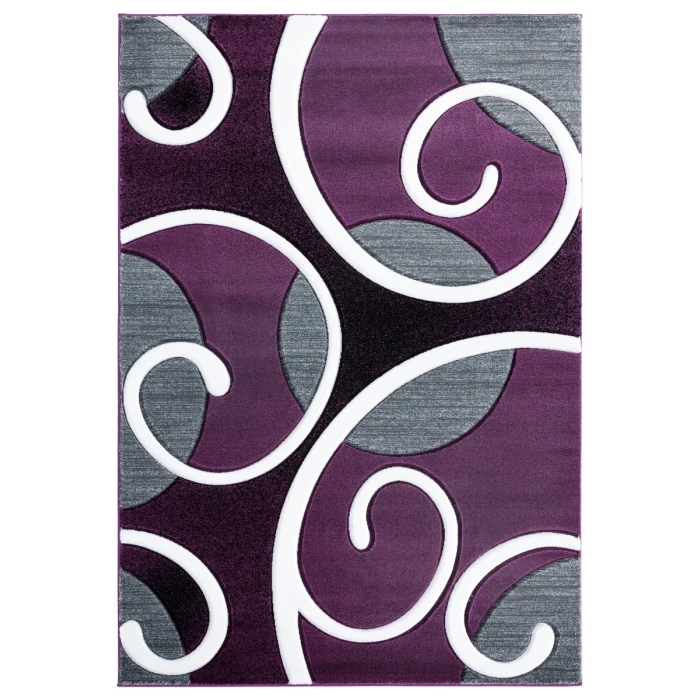 United Weavers Bristol Plum 2050-10382 2 ft. 7 in. X 4 ft. 2 in. Rectangle Rug