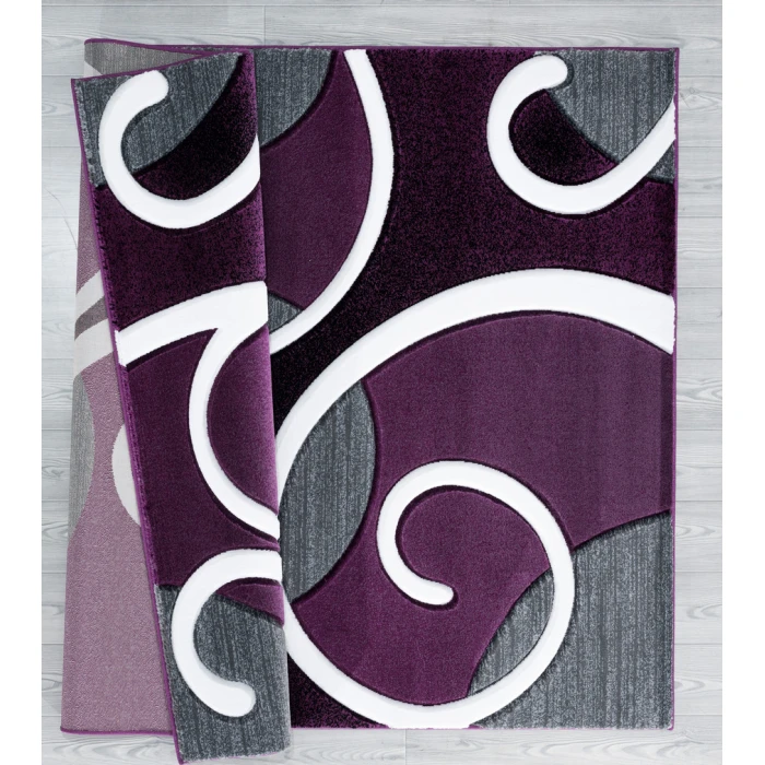 United Weavers Bristol Plum 2050-10382 2 ft. 7 in. X 4 ft. 2 in. Rectangle Rug