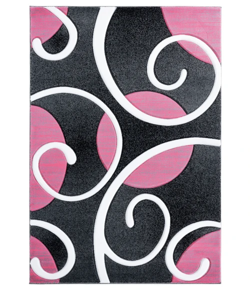 United Weavers Bristol Pink 2050-10386 2 ft. 7 in. X 4 ft. 2 in. Rectangle Rug